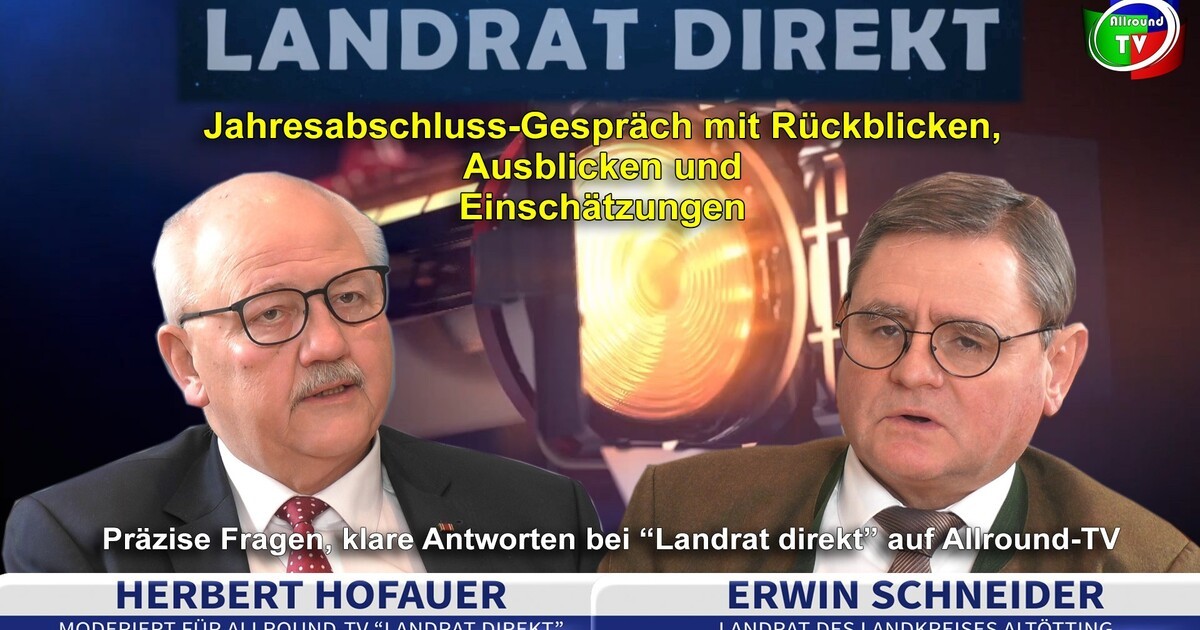 „Landrat direkt“ mit Erwin Schneider | Allround TV